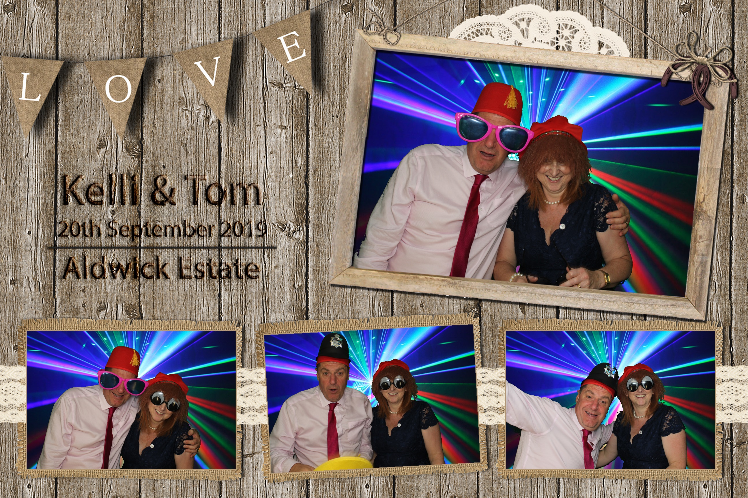 Kelli & Tom's Wedding | View more photos from the event at images.mobile-photo-booth.com/u/MobilePhotoBoothUK/Kelli-Toms-Wedding